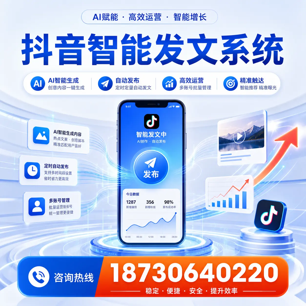如何通过抖音智能发文系统提升 咸阳 企业的市场竞争力